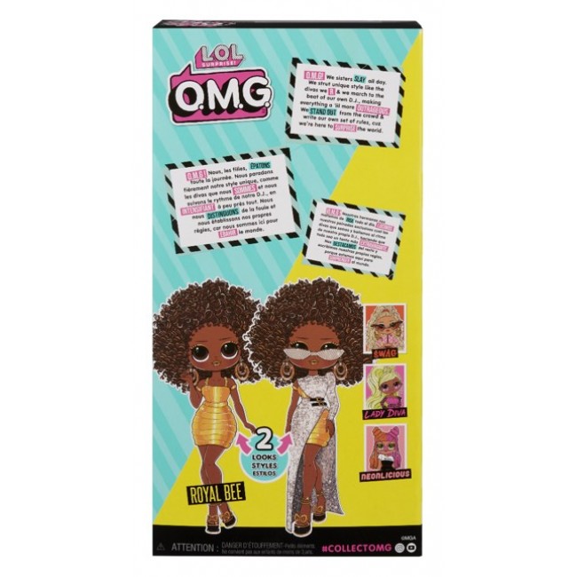 L.O.L. Surprise! OMG HoS Doll - Royal Bee L.O.L. Surprise! OMG HoS Doll - Royal Bee