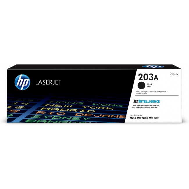 HP 203A Black Original LaserJet Toner Cartridge HP 203A Black Original LaserJet Toner Cartridge
