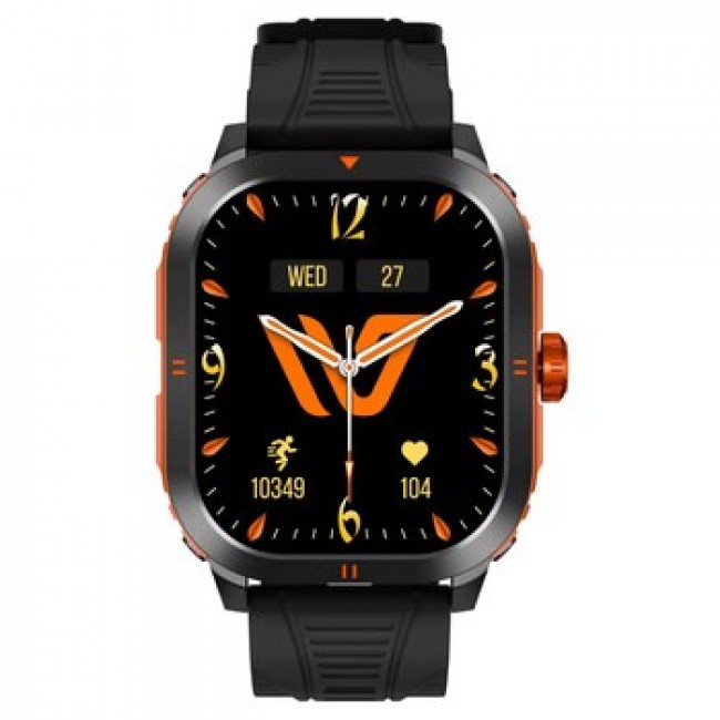 Weofly Pioneer Smartwatch - Multifunction Watch Bluetooth 5.3 Orange Weofly Pioneer Smartwatch - Multifunction Watch Bluetooth 5.3 Orange