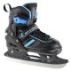 NILS EXTREME NH18191 2IN1 SKATES BLACK/BLUE SIZE. L (39-43) WITH INTERCHANGEABLE HOCKEY SKATES