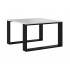 MODERN MINI table 67x67x40 cm White/Black