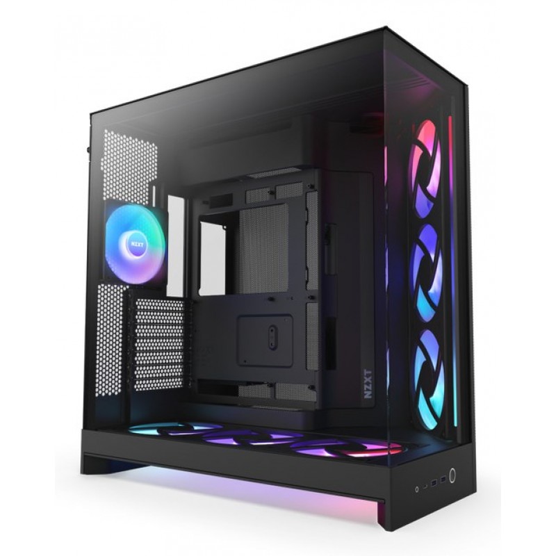 NZXT H9 Flow RGB+ Midi Tower Black