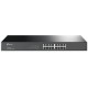 TP-Link TL-SG1016 network switch Unmanaged Gigabit Ethernet (10/100/1000) 1U Black