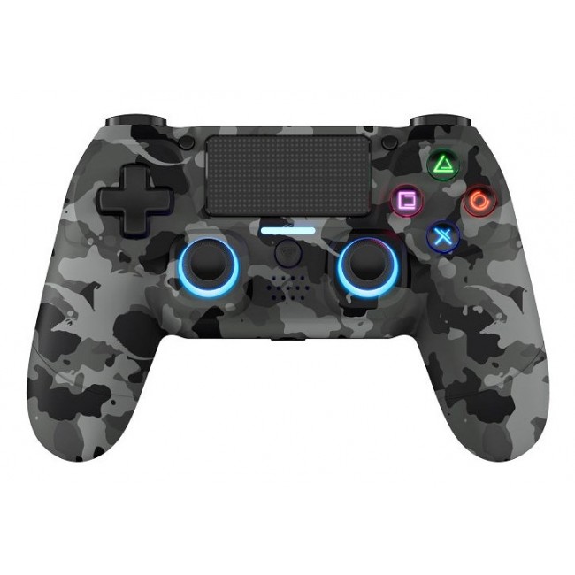 Dragonshock Mizar+ Black, Grey, Camouflage Bluetooth Gamepad Analogue / Digital PC, PlayStation 4, Android