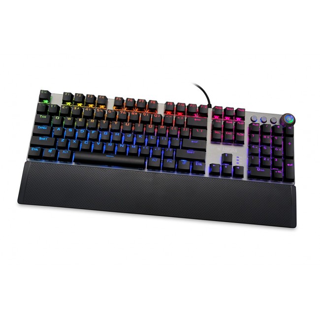 iBox Aurora K-4 keyboard USB QWERTY Black iBox Aurora K-4 keyboard USB QWERTY Black