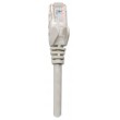 Intellinet Network Patch Cable, Cat5e, 3m, Grey, CCA, U/UTP, PVC, RJ45, Gold Plated Contacts, Snagless, Booted, Lifetime Warranty
