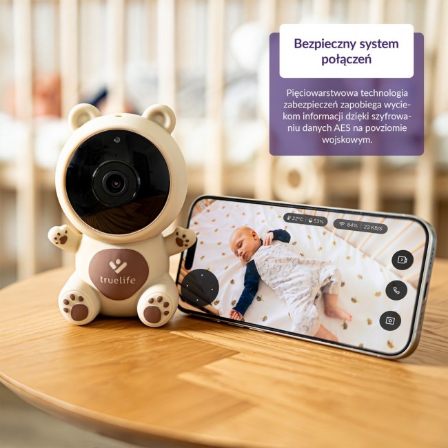 TrueLife NannyCam S3 Smart Smart baby monitor TrueLife NannyCam S3 Smart Smart baby monitor