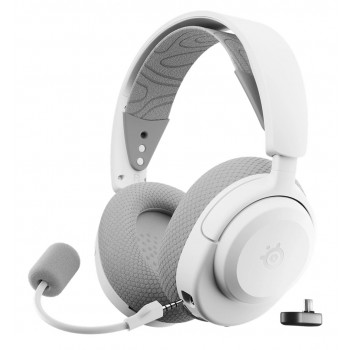 Steelseries Arctis Nova 3P Headset Wireless Head-band Gaming USB Type-C Bluetooth White