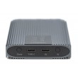 Digitus USB M.2 NVMe Clonestation, SSD, NVMe, 20Gbits, USB 3.2 Gen2, aluminum, toolfree