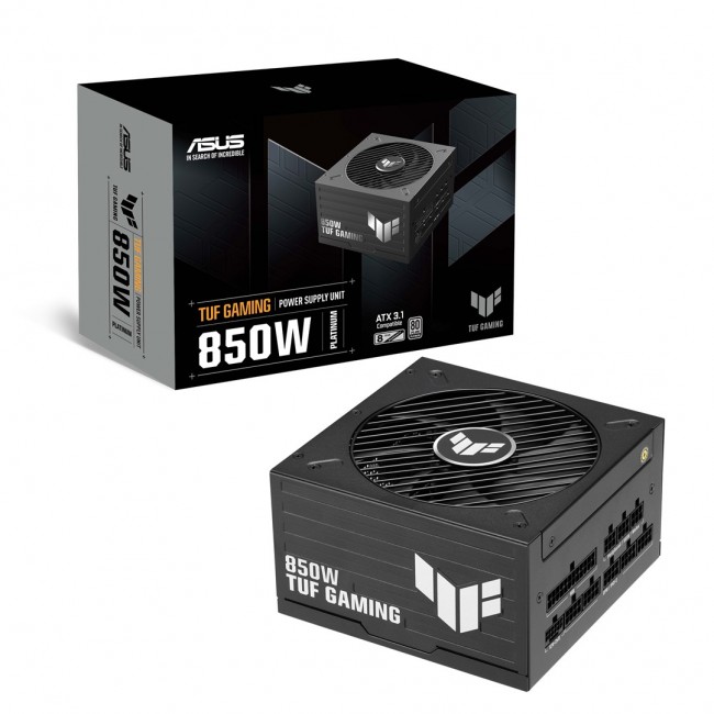 ASUS TUF Gaming 850W Platinum power supply unit 20+4 pin ATX ATX Black