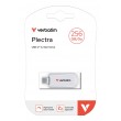 Verbatim Plectra USB-C Flash Drive White 256GB