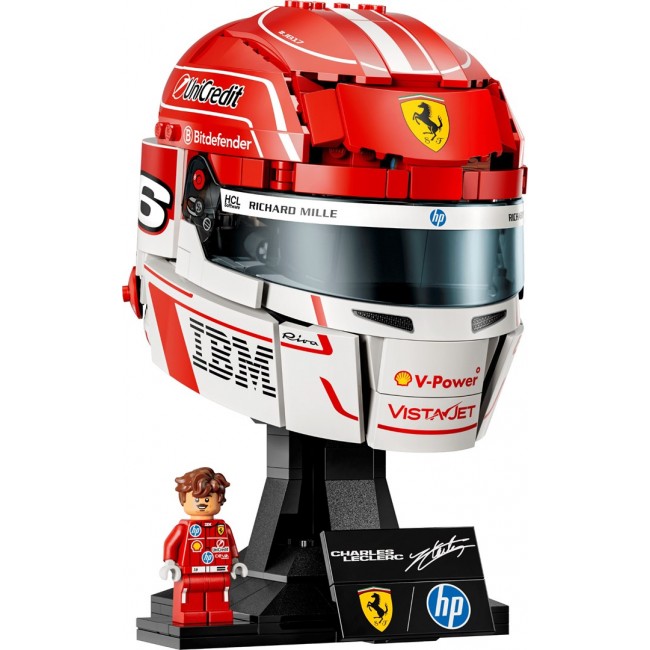 LEGO EDITIONS 43014 Scuderia Ferrari HP Charles Leclerc Helmet