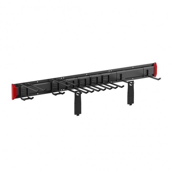Maclean Wall-Mounted Tool Organizer, steel, max. load 228 kg, width 1222 mm, MC-179 Maclean Wall-Mounted Tool Organizer, steel, max. load 228 kg, width 1222 mm, MC-179