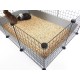 C&C Modular cage 4x2 145 x 75 cm silver C&C Modular cage 4x2 145 x 75 cm silver