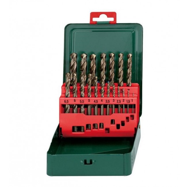 METABO ZESTAW WIERTE HSS-CO 19cz. 1- 10mm METABO ZESTAW WIERTE HSS-CO 19cz. 1- 10mm