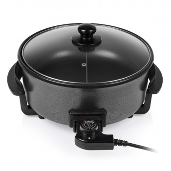 Tristar | Multifunctional grill pan XL | PZ-9135 | Diameter 30 cm | Grill | 1500 W | Lid included | Fixed handle | Black