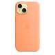Apple iPhone 15 Silicone Case with MagSafe - Orange Sorbet
