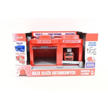 Base with fire brigade cars+ mikr.1003604S 19473