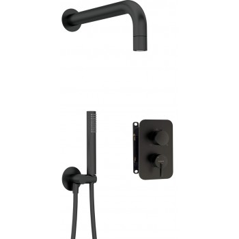 Concealed shower set with mixer BOX - with hand shower