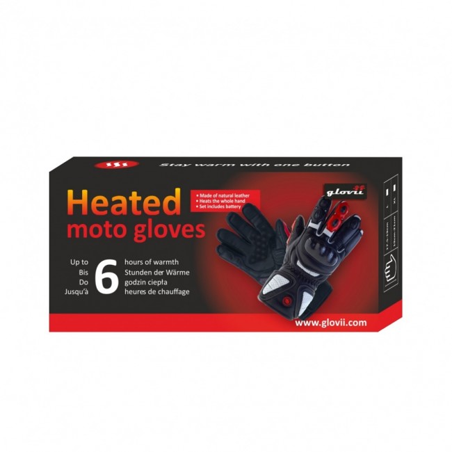 GLOVII HEATED MOTORCYCLE GLOVES XL, GDBXL GLOVII HEATED MOTORCYCLE GLOVES XL, GDBXL