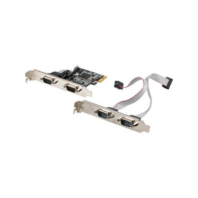 Lanberg PCE-DB9-004 interface cards/adapter Internal PCIe Lanberg PCE-DB9-004 interface cards/adapter Internal PCIe