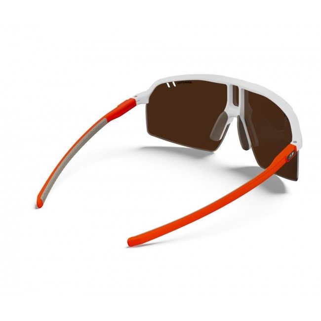 JULBO INTENSITY sunglasses white and orange