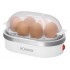 Bomann EK 5022 CB 6 egg(s) 400 W Silver, Transparent, White