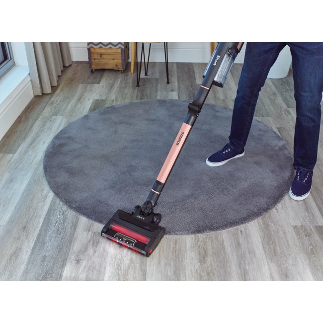 Shark Stratos 2-in-1 stick vacuum Battery Dry Bagless Black, Peach