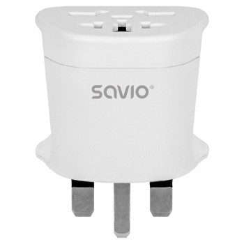 Savio AP-05 power adapter/inverter Indoor 2500 W White