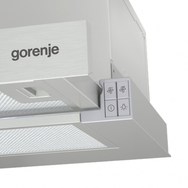 Gorenje TH62E3X cooker hood Built-in Stainless steel 350 m /h C