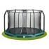 Trampoline Premium Ground Combo 366 cm green