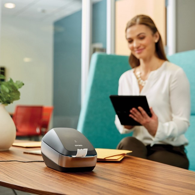 DYMO LabelWriter Wireless Label Maker | Wi-Fi/Network Label Printer | Black DYMO LabelWriter Wireless Label Maker | Wi-Fi/Network Label Printer | Black
