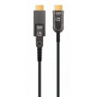 Manhattan HDMI to Micro HDMI Plenum-Rated Cable, 4K@60Hz (Premium High Speed), 70m, Active, Detachable HDMI Male (Type A), Male to Male, Black, Gold Plated Contacts, Lifetime Warranty