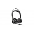 HP Poly Voyager Focus 2-M USB-C-C Headset USB-C/A Adapter Charging Stand