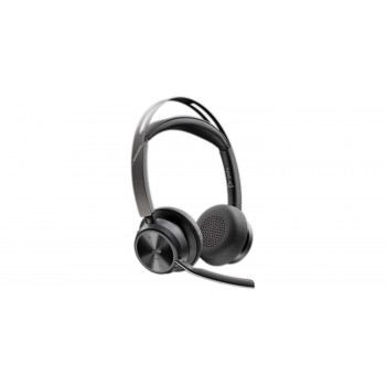 HP Poly Voyager Focus 2-M USB-C-C Headset USB-C/A Adapter Charging Stand