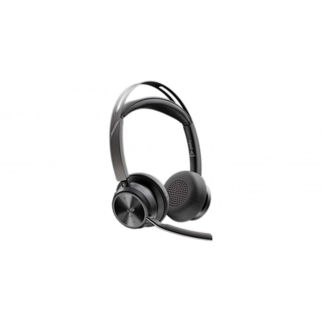 HP Poly Voyager Focus 2-M USB-C-C Headset USB-C/A Adapter Charging Stand