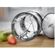 GEFU FLEXICUT shaped food cutter Black, Grey, Transparent Plastic, Stainless steel