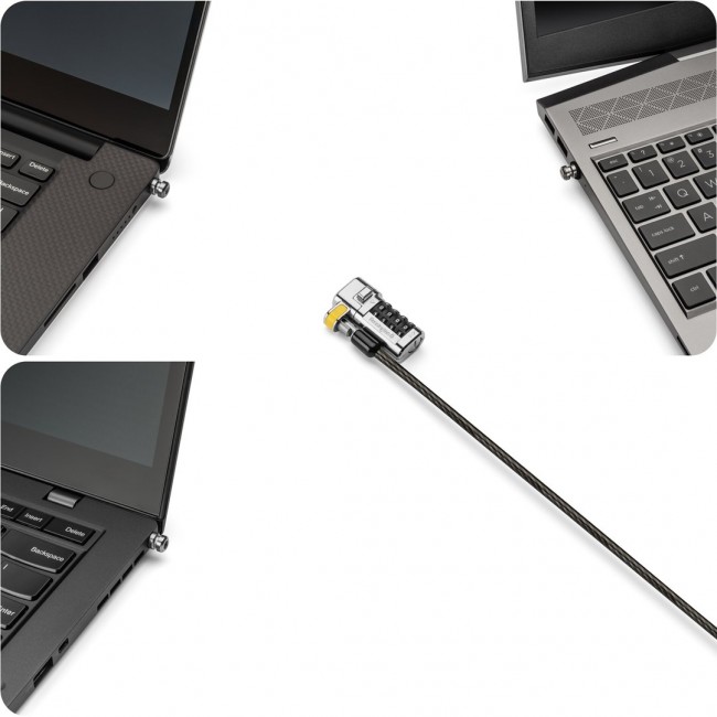 Kensington ClickSafe Universal Combination Laptop Lock