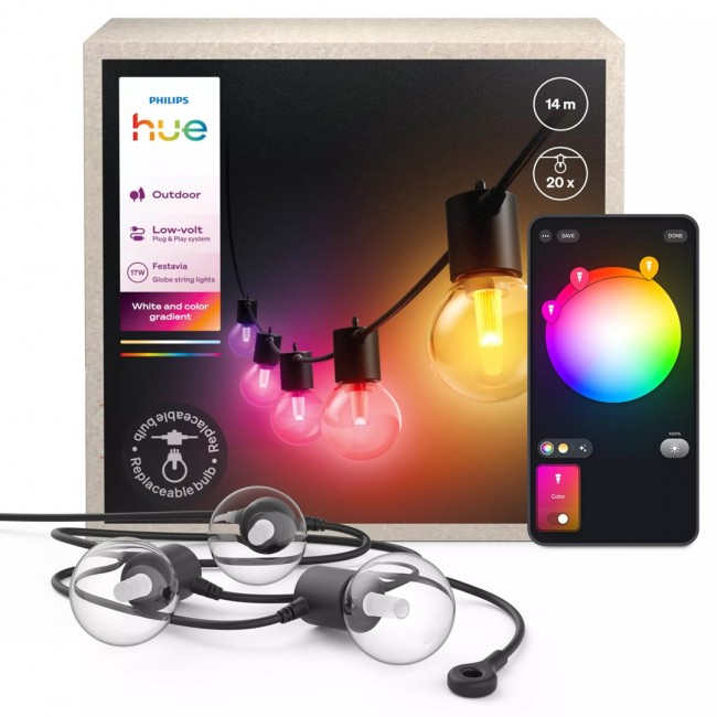Philips Hue White and colour ambience 8720169371538 smart lighting Smart string light Bluetooth/Zigbee 17.1 W Philips Hue White and colour ambience 8720169371538 smart lighting Smart string light Bluetooth/Zigbee 17.1 W