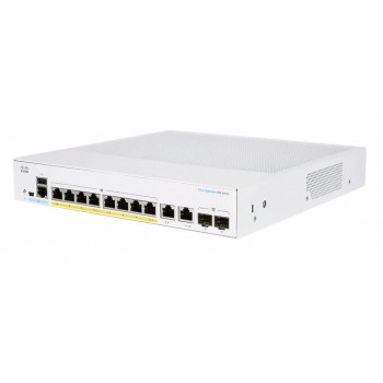 Cisco CBS250-8P-E-2G-EU network switch Managed L2/L3 Gigabit Ethernet (10/100/1000) Silver