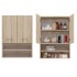 Topeshop POLA MINI DK SONOMA bathroom storage cabinet Oak