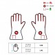 GLOVII HEATED GLOVES WITH COVER S-M, GYBM GLOVII HEATED GLOVES WITH COVER S-M, GYBM
