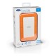 LaCie Rugged Mini external hard drive 2 TB 5400 RPM Micro-USB B 3.2 Gen 1 (3.1 Gen 1) Orange, Silver