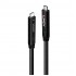 Lindy 10m USB 3.2 Gen 1 and DP 1.4 Type C Hybrid Cable