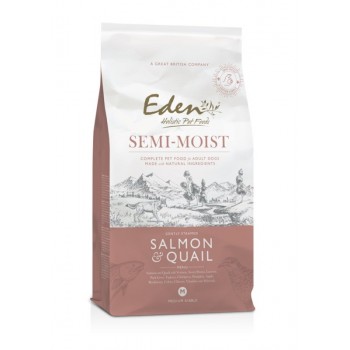 EDEN Semi-Moist Salmon & Quail - semi-moist dog food - 10kg