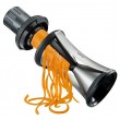 GEFU SPIRELLI XL slicer Manual Black, Stainless steel Plastic, Stainless steel