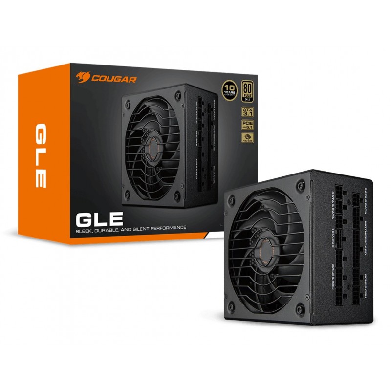 COUGAR Power Supply GLE 1000W ATX3.1 / 80 Plus Gold