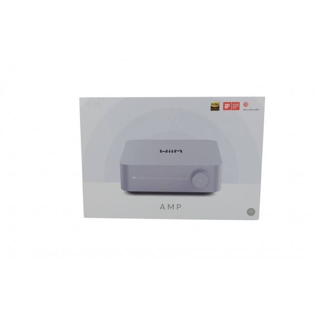 WiiM Amp Silver - Stereo Streaming Amplifier