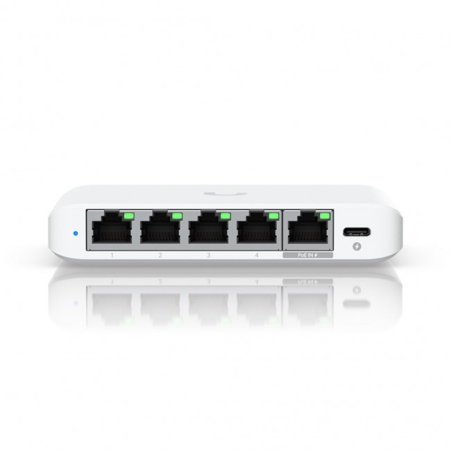 Ubiquiti UniFi Flex Mini 2.5G Managed 2.5G Ethernet (100/1000/2500) Power over Ethernet (PoE) Desktop White Ubiquiti UniFi Flex Mini 2.5G Managed 2.5G Ethernet (100/1000/2500) Power over Ethernet (PoE) Desktop White