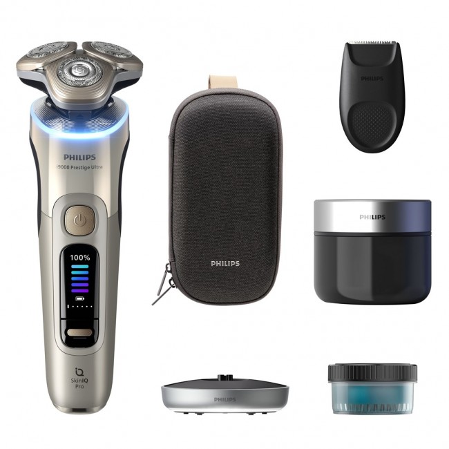 Philips i9000 Prestige Ultra XP9403/31 Wet and Dry Electric Shaver with SkinIQ Pro
